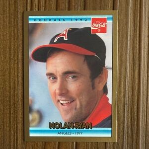 1992 NOLAN RYAN Leaf baseball card #11